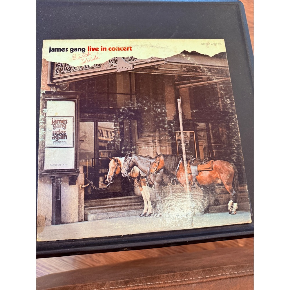 James Gang‎ Live in Concert LP ABC Records ABCX 733 1971